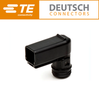 DT04-2P Receptacle Back Shell 90°