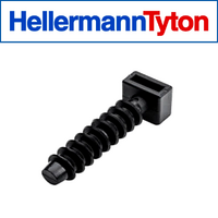 Nylon Cable Tie Wall Plug Mount Pack 100