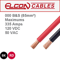 Battery and Starter Cable 000 AWG 30m Rolls