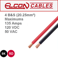 Battery and Starter Cable 4AWG 30m Rolls