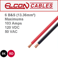 Battery and Starter Cable 6AWG 100m Rolls