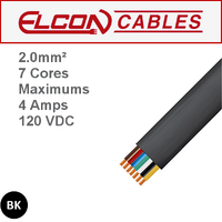 Trailer Cable Flat 7 Core 2.0mm² 100m Rolls