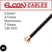 Trailer Cable 4 Core 2.0mm² 100m Rolls