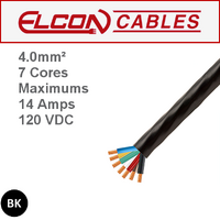 Trailer Cable 7 Core 4.0mm² 30m Rolls