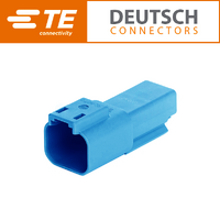 DT04-2P-TN07 2 Way Receptacle Housing Blue