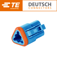 DT06-3S-TN07 3 Way Plug Housing Blue