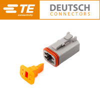 DT06-4S 4 Way Plug & Orange Wedge