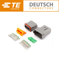 DT12-1 Kit 12 Way 1.0-2.0mm² Ni Plated Contacts
