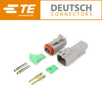 DT2-4 Kit 2 Way 1.0-2.0mm² Au Plated Contacts