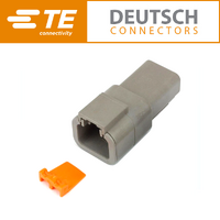 DTP04-2P 2 Way Receptacle Housings & Wedges