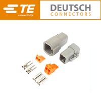 Deutsch DTP Kit 4 Way Grey 25A 2 to 3mm²
