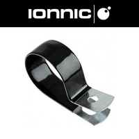 10mm Pack of 10 P Clamps Zinc Heavy Duty Vinyl Lined