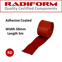 Heat Shrink Tape 50mm x 5m Red