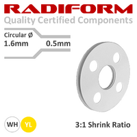 Heat Shrink Identification Tube 1.6 to 0.5mm 25m Reel