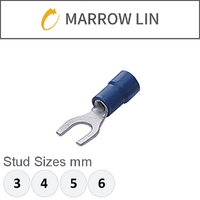 Blue Fork Terminal Double Grip 1.5-2.5mm²