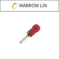 Red Pin Terminal Double Grip 0.5-1.25mm² Pk50