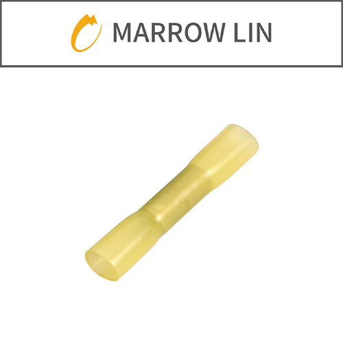 Yellow Heat Shrink Splice 4-6 mm² Pk25