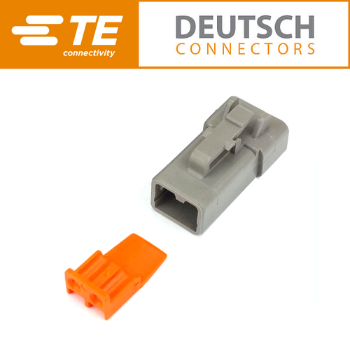 DT06-2S 2 Way Plug & Green Wedge