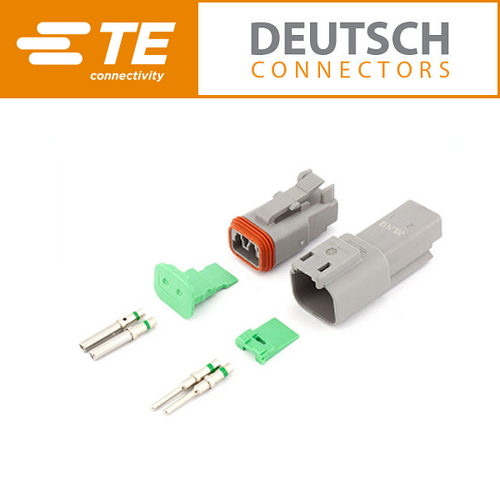 Deutsch DT Kit 2 Way Grey 13A 2mm²