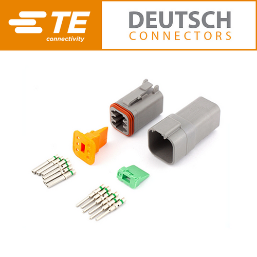 Deutsch DT Kit 6 Way Grey 13A 2mm²