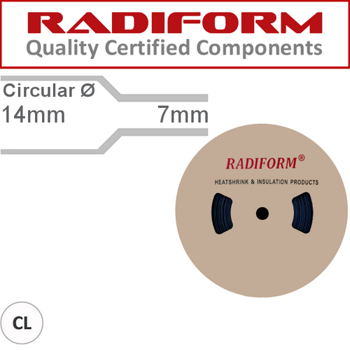 14-7mm SCG Heat Shrink [Clear] 50m Reels